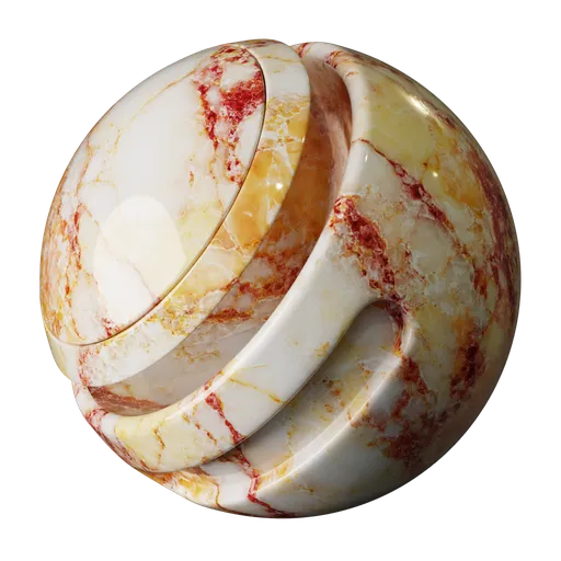 Cream Apricot Onyx Marble