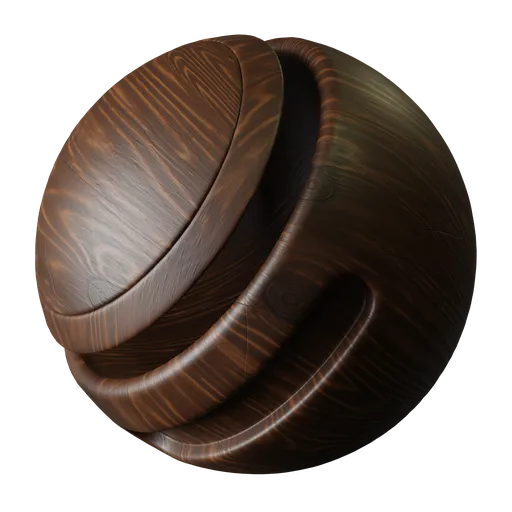 Dark Scratched Wood