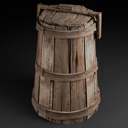MK-Wooden barrel-014