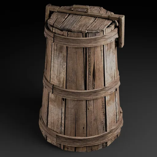 MK-Wooden barrel