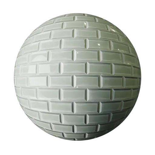 Sage Beveled Tiles