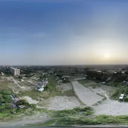 Sandy Urban Evening HDRI