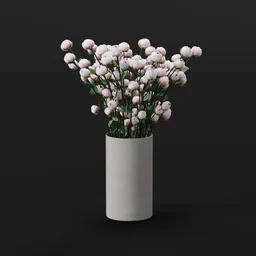 Pale Pink Bud Bouquet