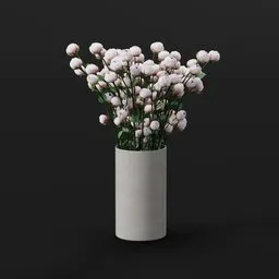 Pale Pink Bud Bouquet