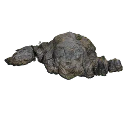 Rocky Cliffs on the Ocean