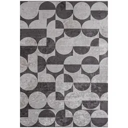 Circle Light Gray Carpet