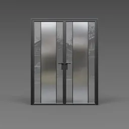 Double glass door FP6