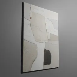 Painting "into the sea"