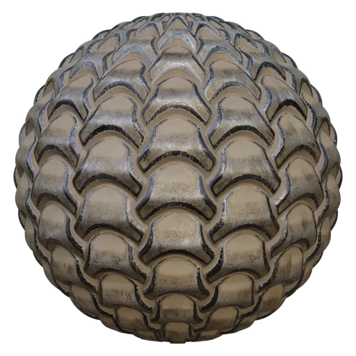 Cyber Scale Armour In Dessert Drab