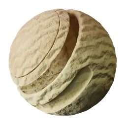 Rugged Desert Sand Terrain