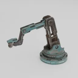 Scifi Industrial Robotic Arm