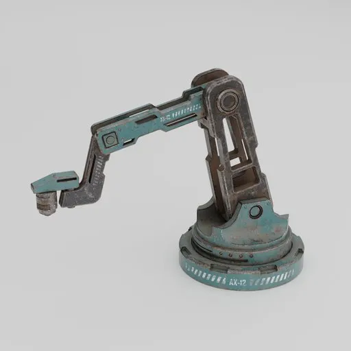 Scifi Industrial Robotic Arm