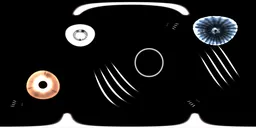 Hdr light black white studio