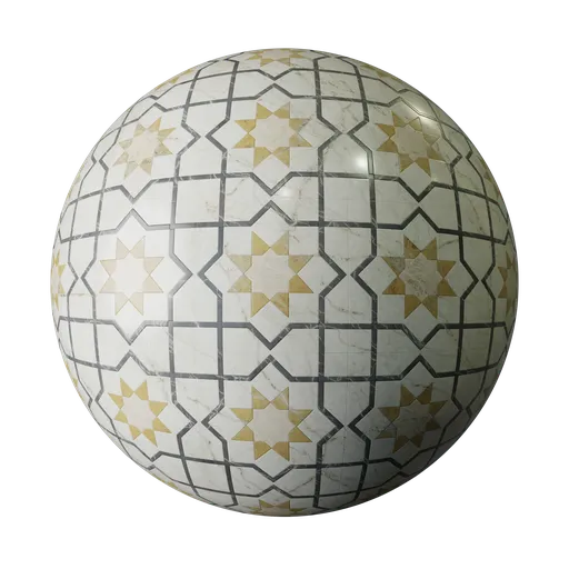 Marble Arabic Floor Tile
