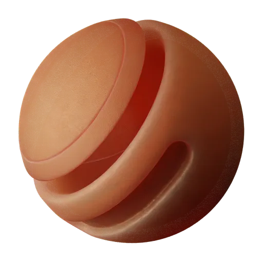 Plastic Translucent Orange