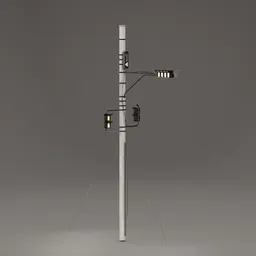 Futuristic Street Lamp