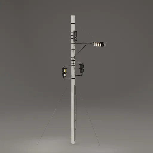 Futuristic Street Lamp