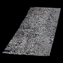 Scan Dirt small stone road