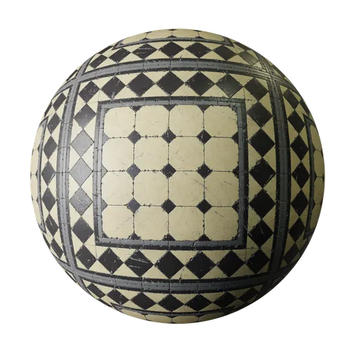 Victorian Old Floor Tile