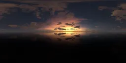 Dramatic Twilight Night Sky clouds