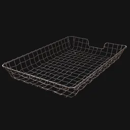 Wire-Mesh Office Letter-Tray