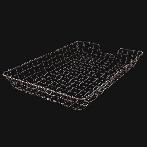 Wire-Mesh Office Letter-Tray
