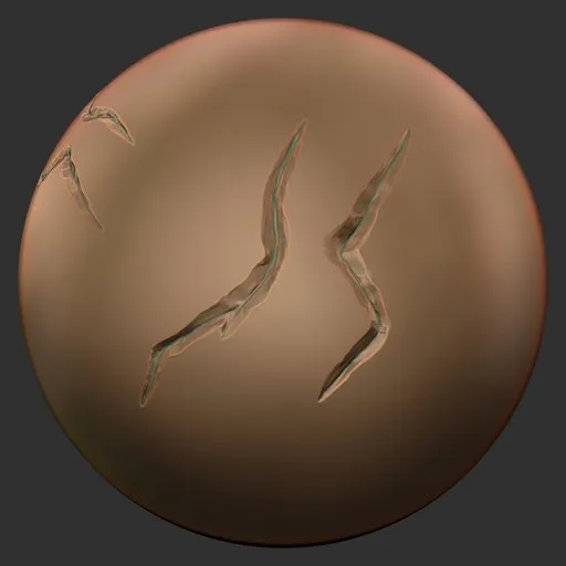 ER_Stylized Rock Forked Fracture