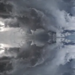 Infinite Real Sky - Stormy Rain Cloud