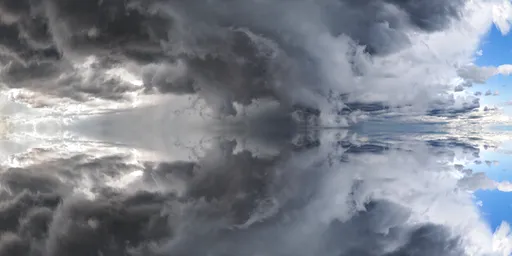 Infinite Real Sky - Stormy Rain Cloud