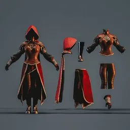 Regal Assassin Outfit.