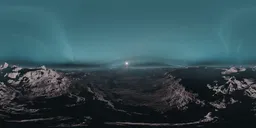 Rocky Sci-fi Planet Space