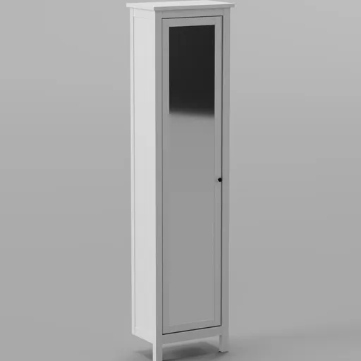 IKEA Hemnes Mirror Column white