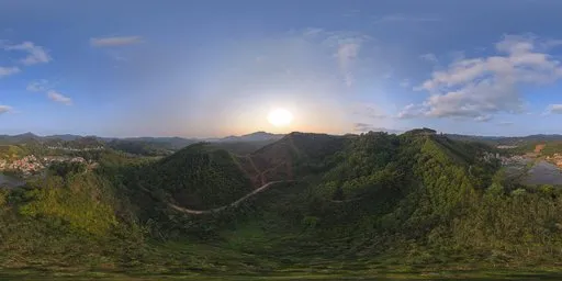 Outdoor Sunset Sky HDRI
