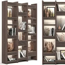 Decorative Wardrobe and bookcase