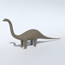 Cartoon Diplodocus