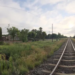 Bloem Train Track Cloudy