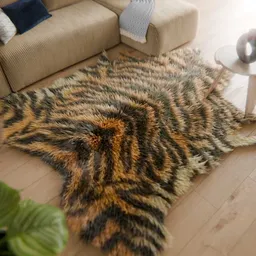 Tiger rug