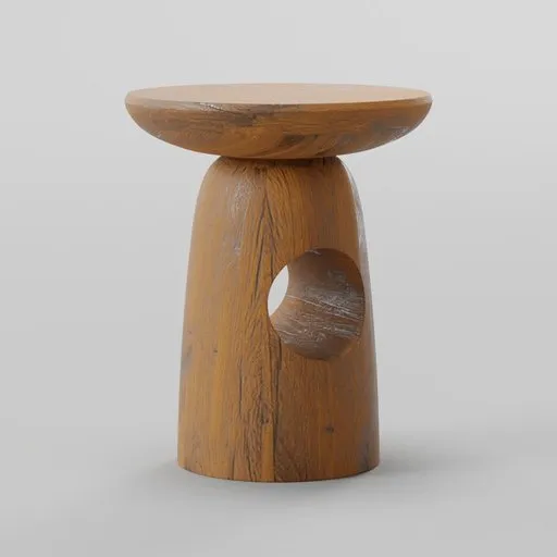 Hew Side Table Shape E