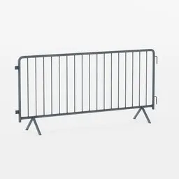 Crowd Control Metal Barrier