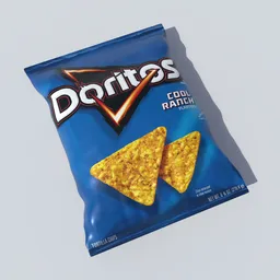 Doritos Cool Ranch Chips Bag