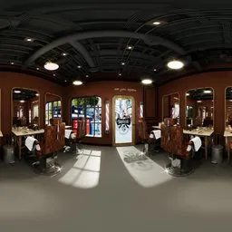 Daytime Retro Salon Next Street