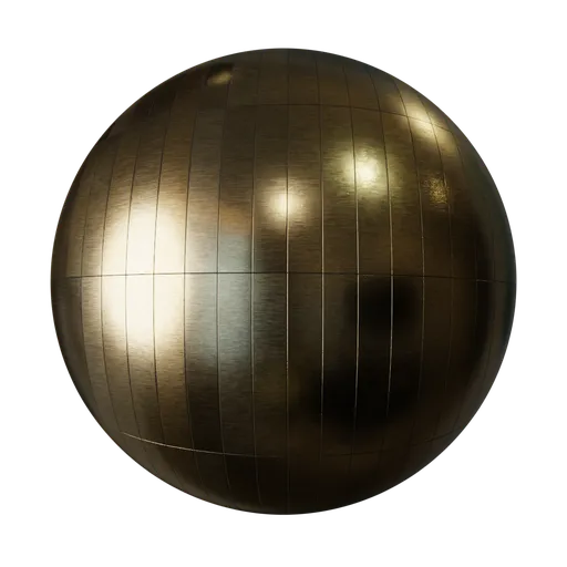 Thin brass panel