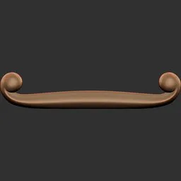 ER Ornament Brush 40 adds elegant curves and spheres to 3D models, ideal for Blender sculpting.