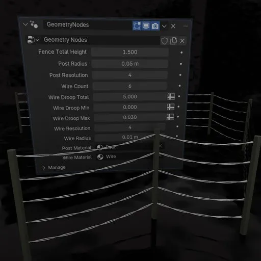 Twisted Wire Fence Generator