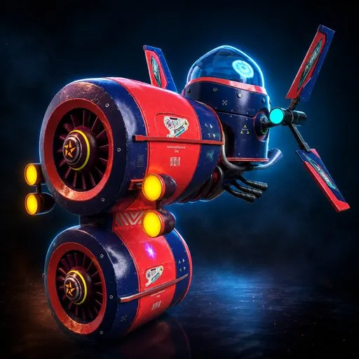 Sci-Fi Hover Vehicle