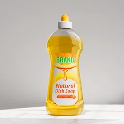 Dishwasher shampoo bottle