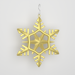 SnowFlake Christmas Ornament