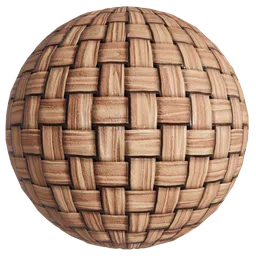 PInk Woven Wood