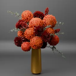 Orange Flower Bouquet