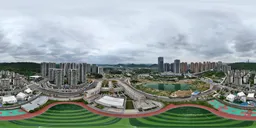 Highsky playground old building forest